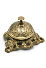 Dutch Style Miscellaneous - Baroque Hotel Bell / Table Bell with Engraved Ornament