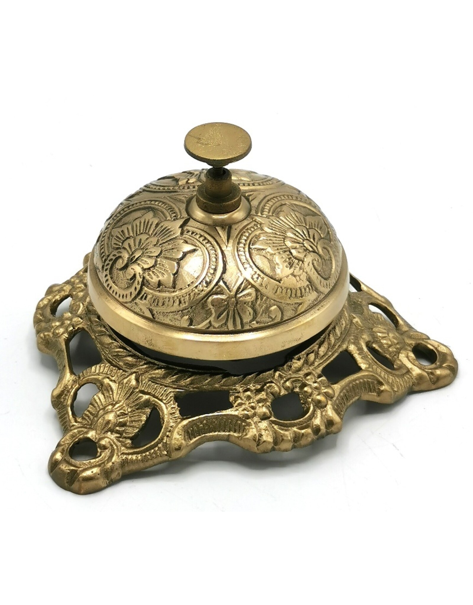 Dutch Style Miscellaneous - Baroque Hotel Bell / Table Bell with Engraved Ornament