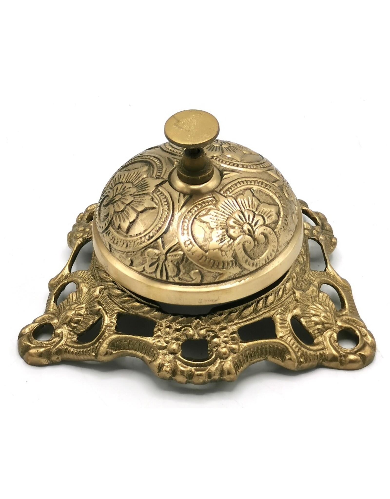 Dutch Style Miscellaneous - Baroque Hotel Bell / Table Bell with Engraved Ornament