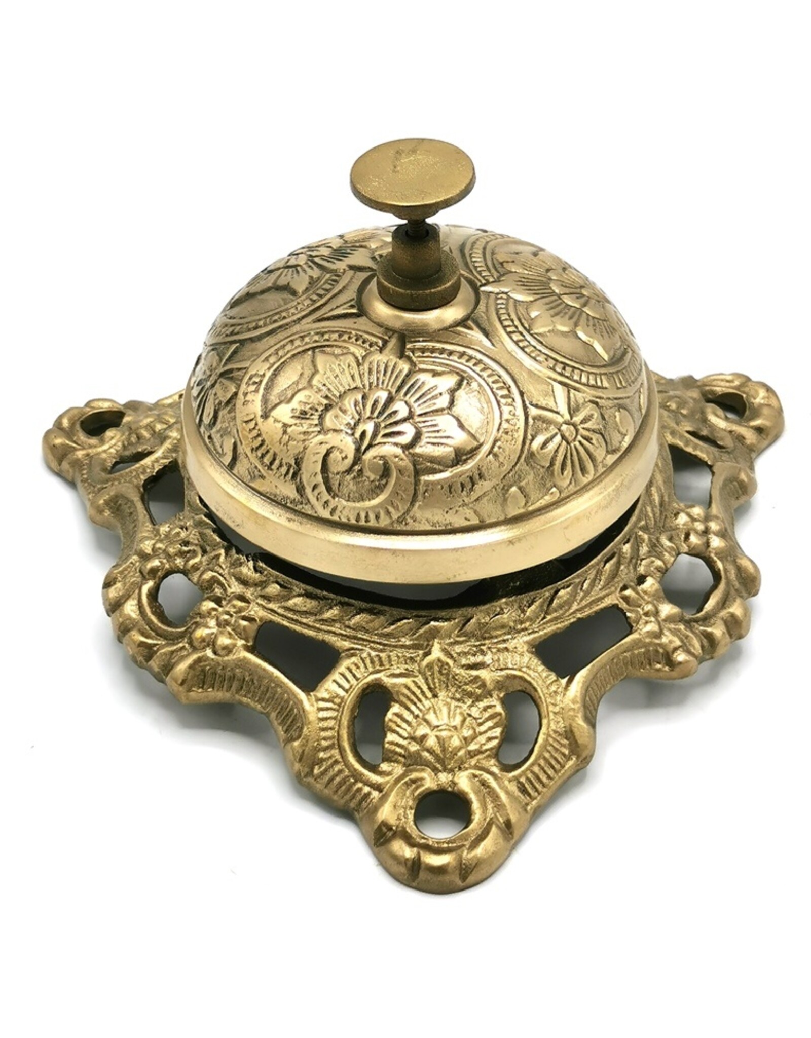 Dutch Style Miscellaneous - Baroque Hotel Bell / Table Bell with Engraved Ornament