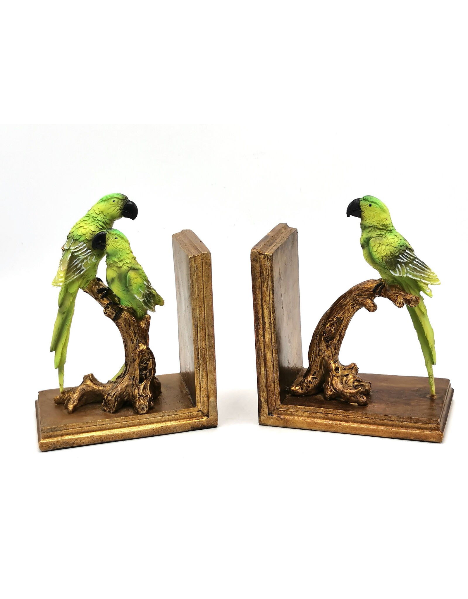 Dutch Style Miscellaneous - Parrots Bookends Set of 2