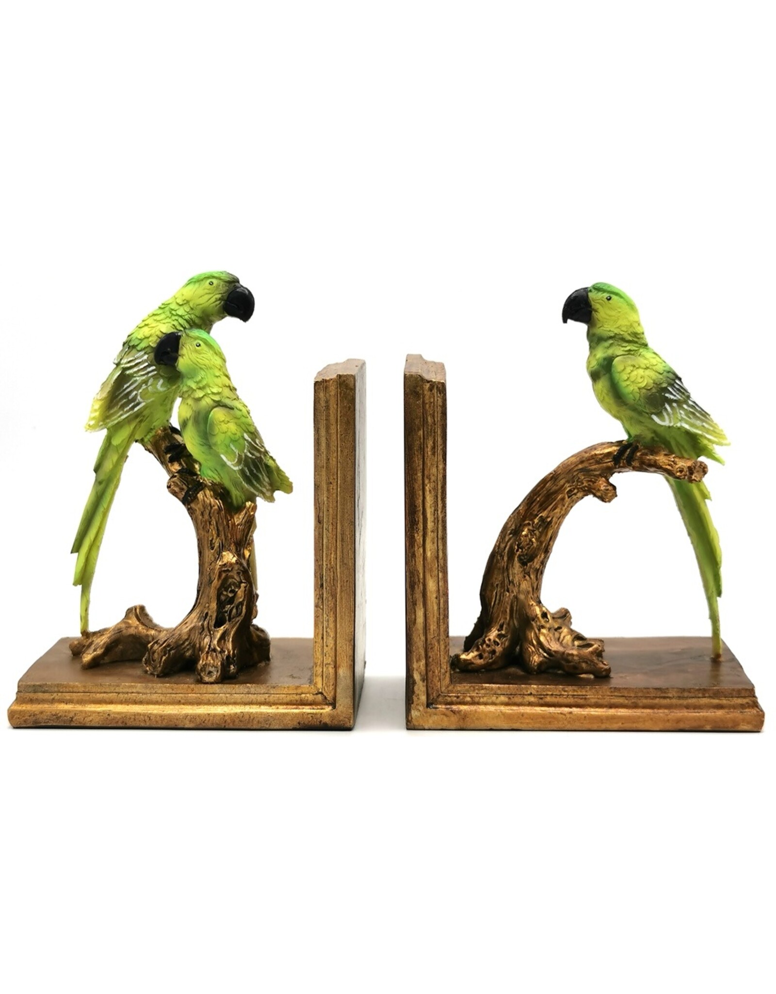 Dutch Style Miscellaneous - Parrots Bookends Set of 2