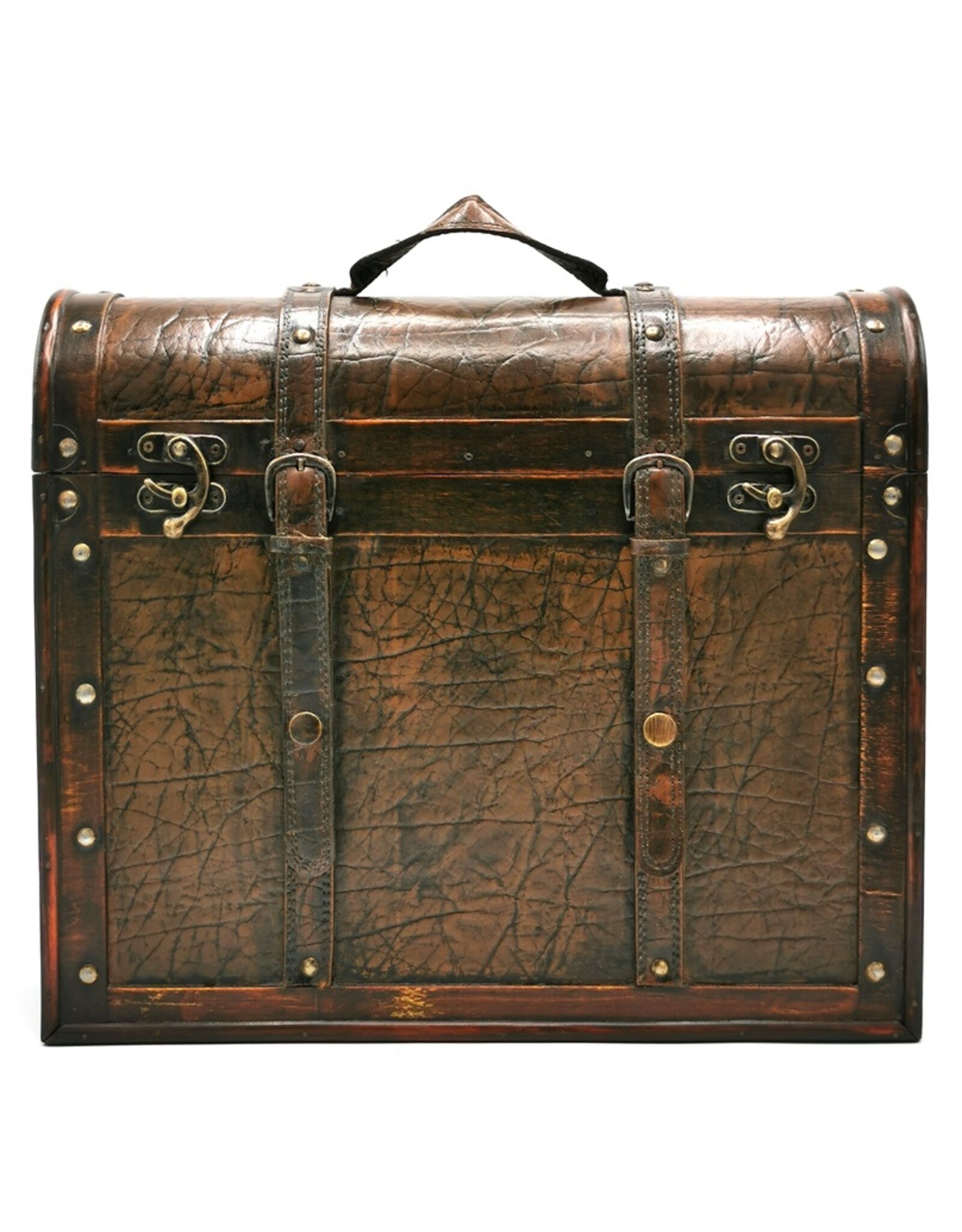 Stip Miscellaneous - Wooden Vintage Suitcase finished with Eco-Leather