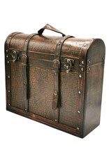 Stip Miscellaneous - Wooden Vintage Suitcase finished with Eco-Leather