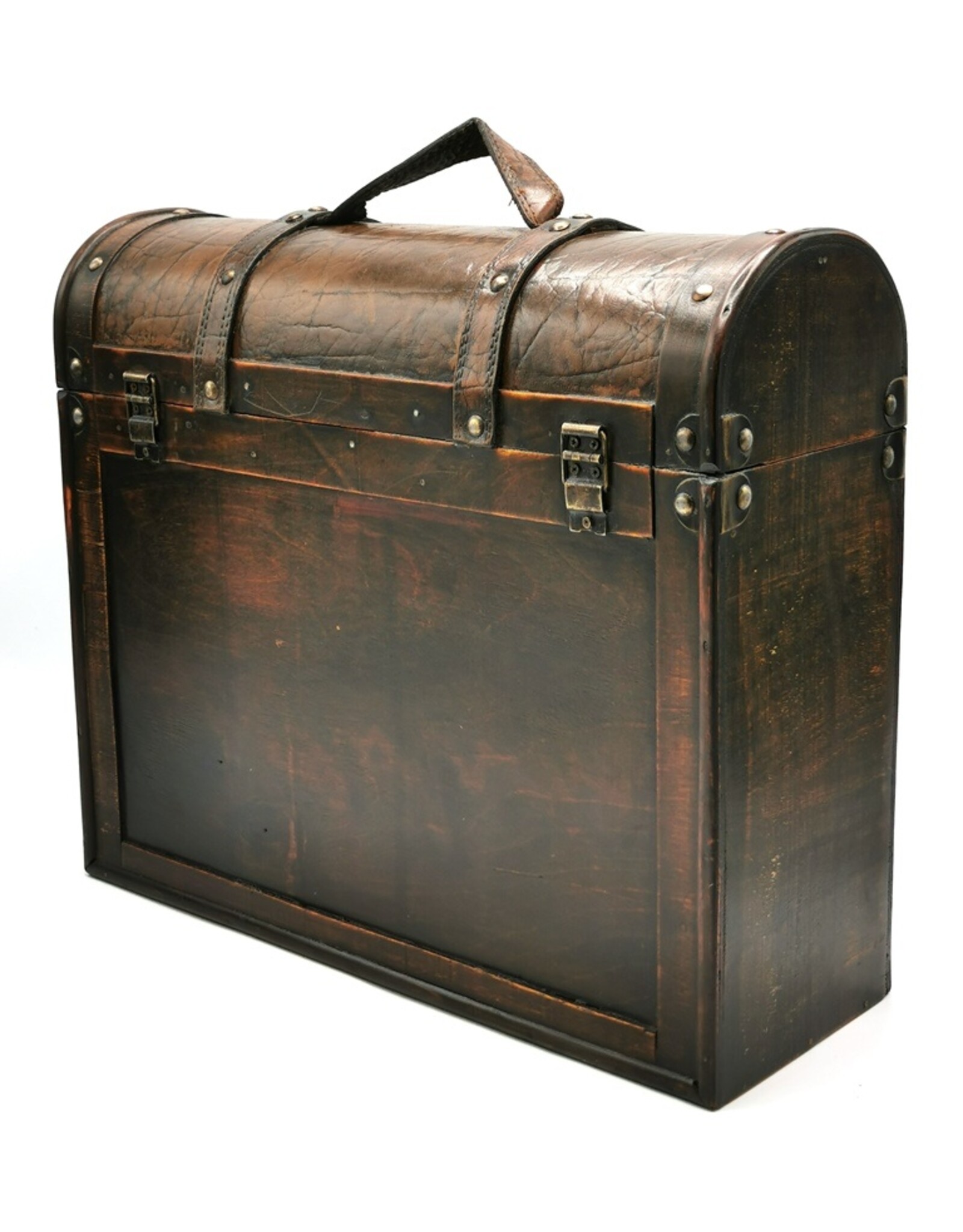 Stip Miscellaneous - Wooden Vintage Suitcase finished with Eco-Leather