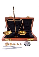Trukado Miscellaneous - Brass Small Scale in Wooden Box