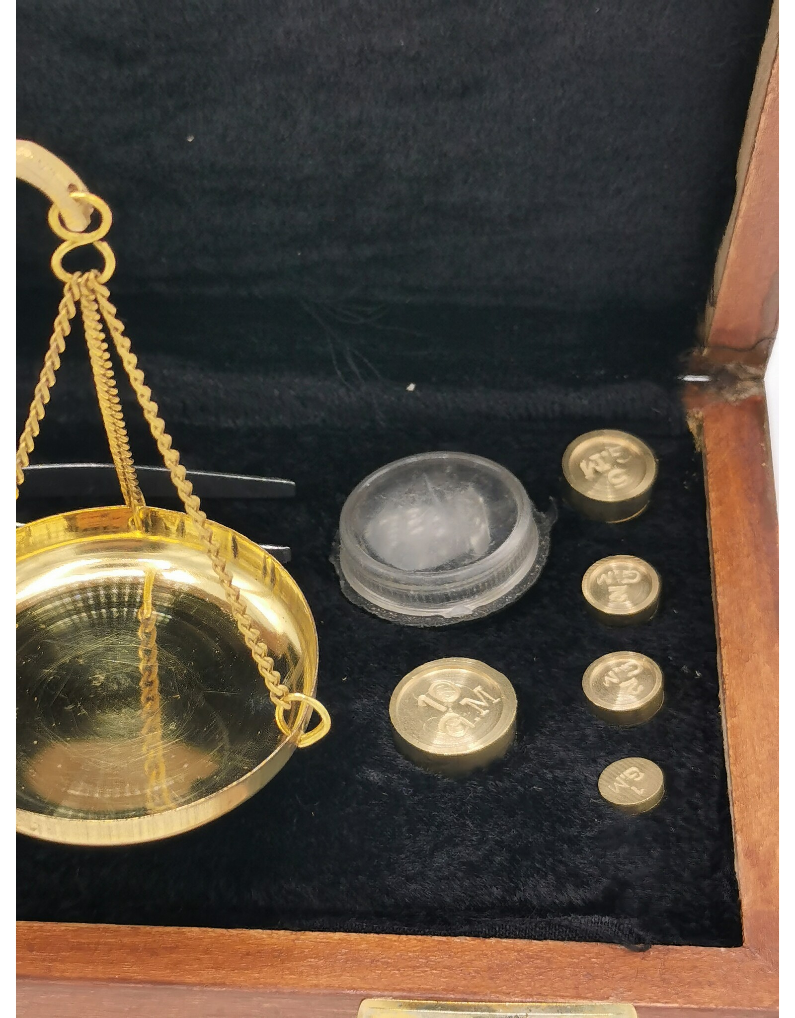 Trukado Miscellaneous - Brass Small Scale in Wooden Box