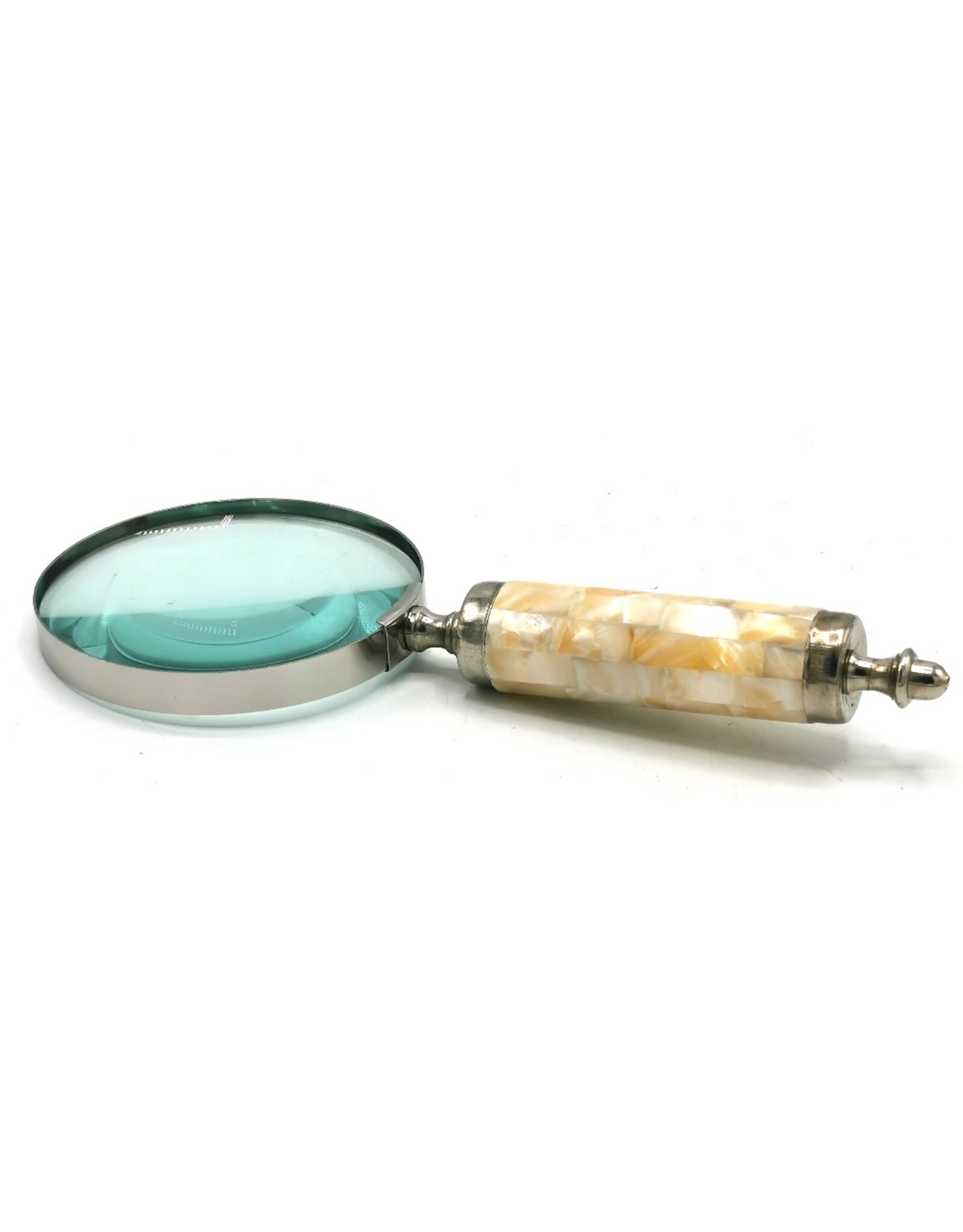 Trukado Miscellaneous - Vintage magnifying glass with mother of pearl handle (nickel)