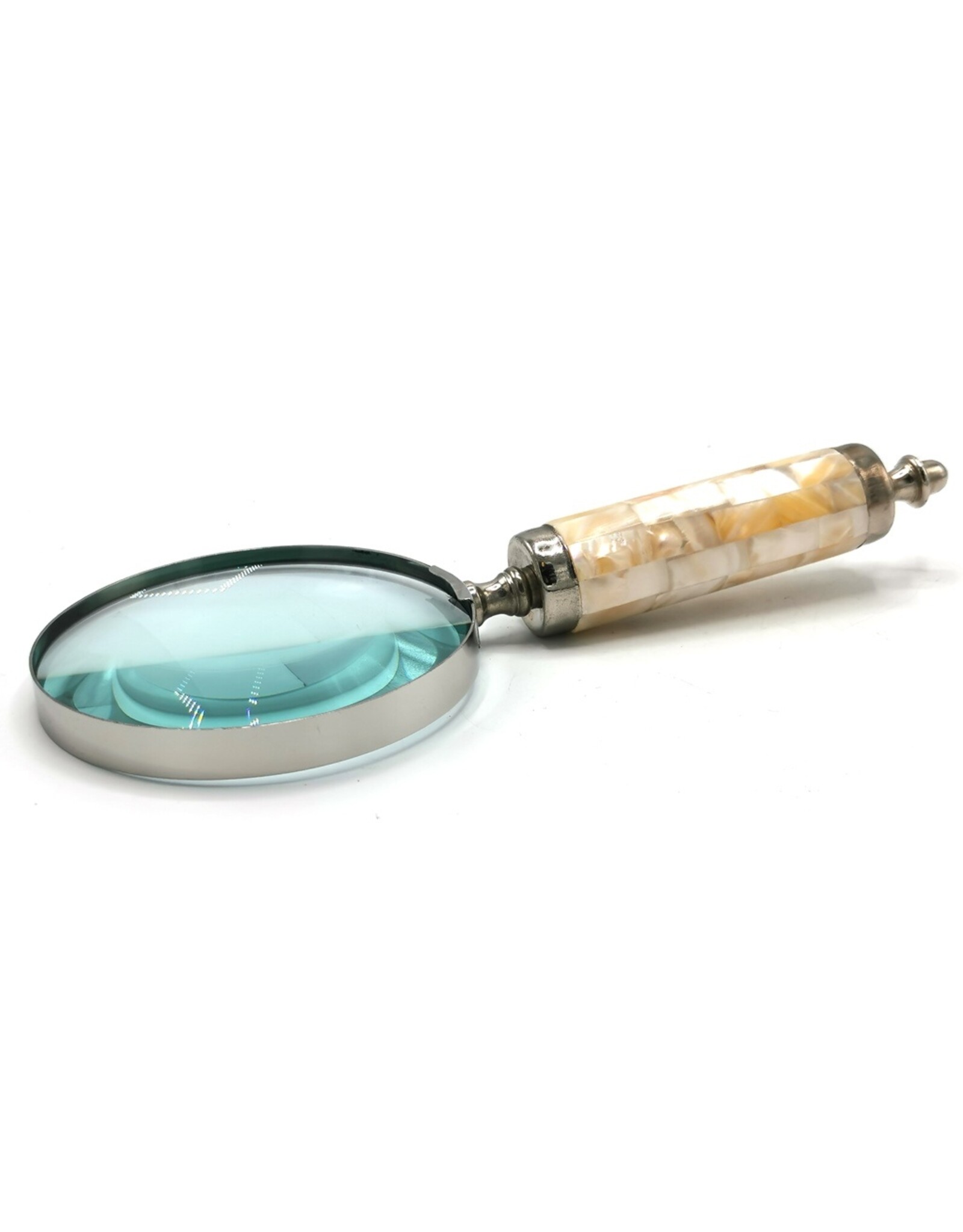 Trukado Miscellaneous - Vintage magnifying glass with mother of pearl handle (nickel)