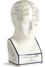 Trukado Miscellaneous - Phrenology  Ceramic Head XLarge (29cm)