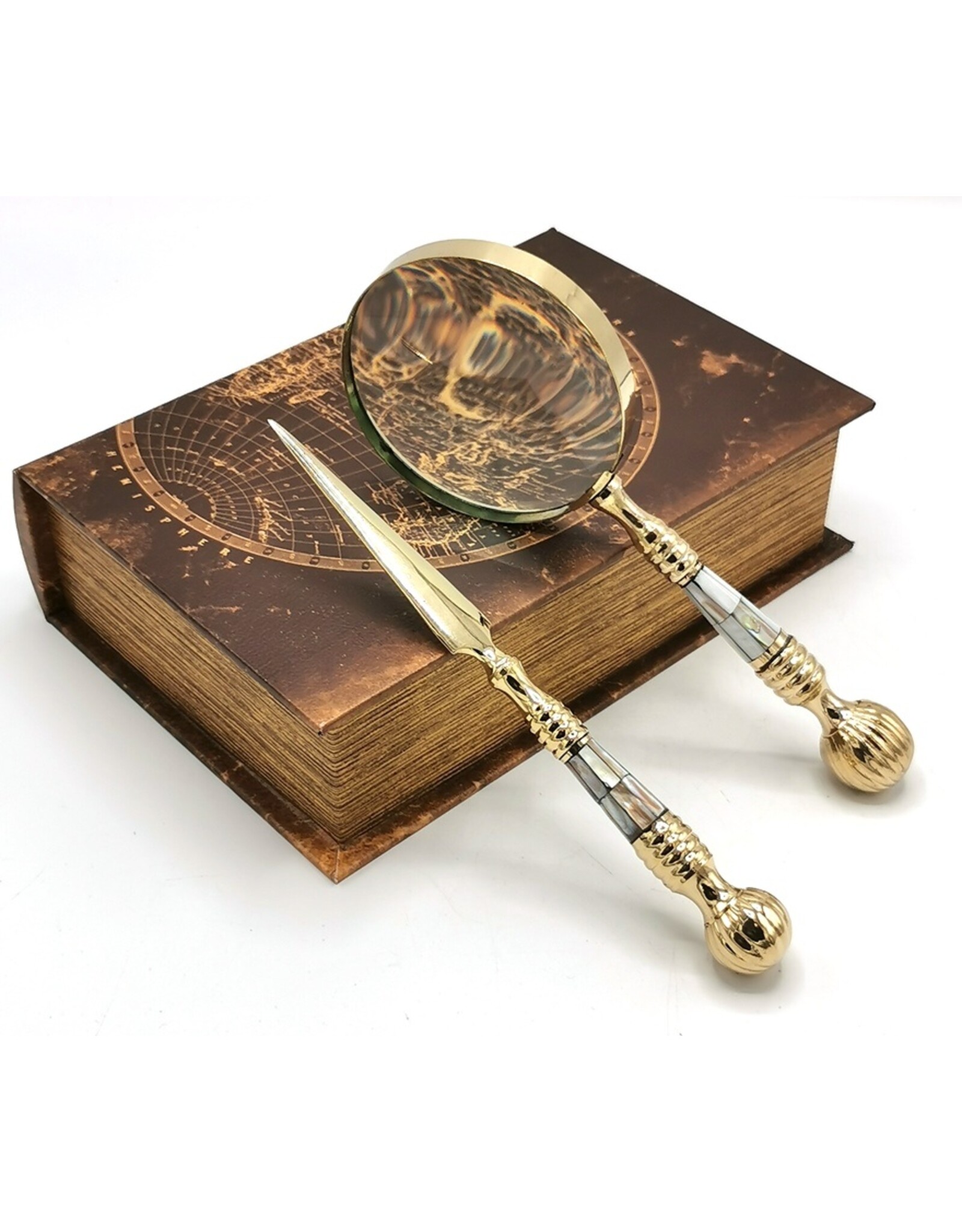 Trukado Miscellaneous - Magnifying glass and letter opener set Victorian Style