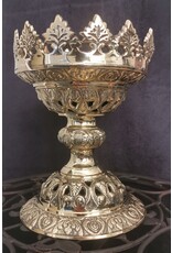 Trukado Giftware & Lifestyle - Baroque Candlestick "Crown" (brass)