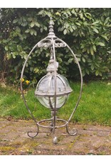 Trukado Miscellaneous - Hanging Lantern with Floating Glass Sphere on Standard large