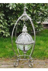 Trukado Miscellaneous - Hanging Lantern with Floating Glass Sphere on Standard large