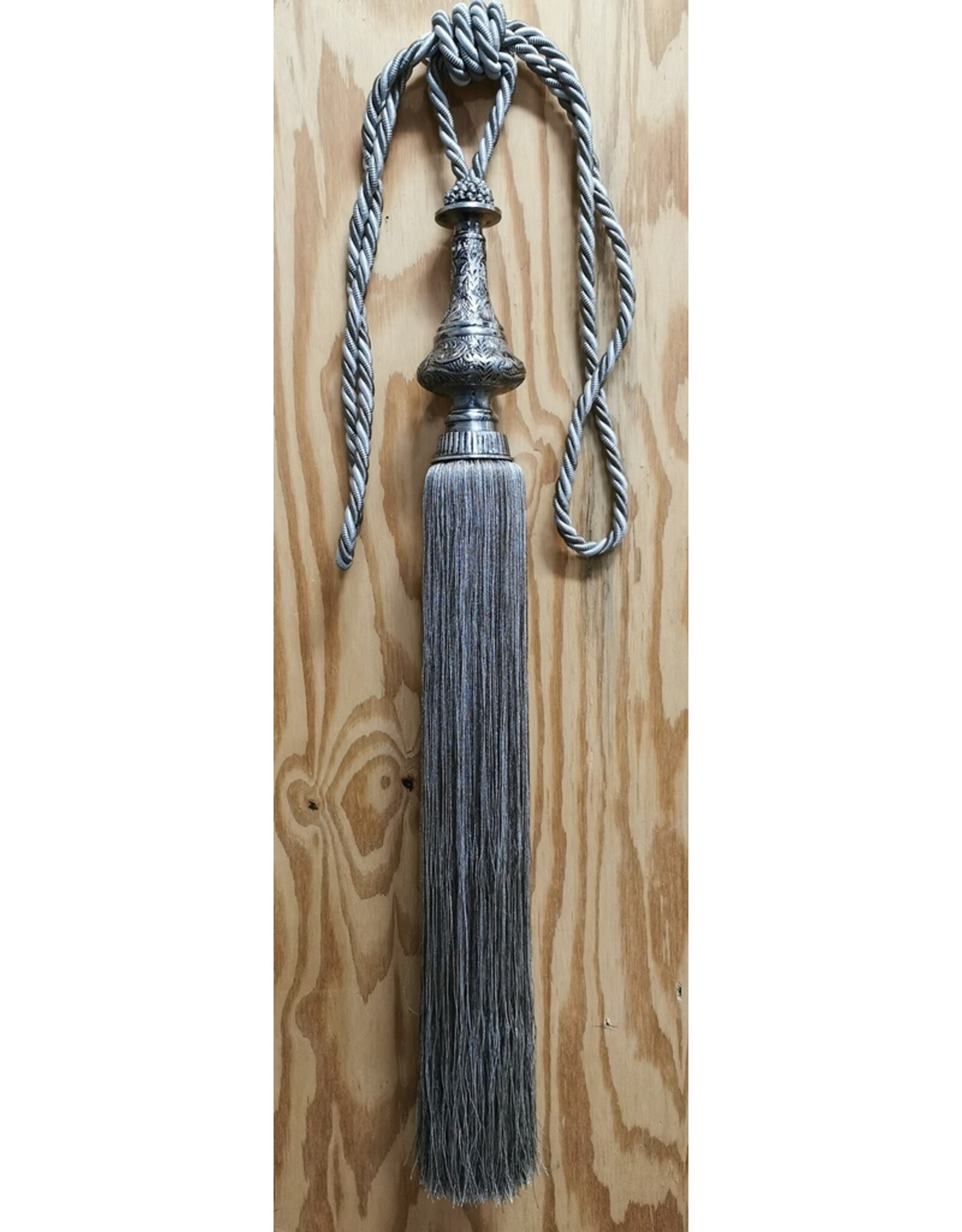 Dutch Style Miscellaneous - Tassel Baroque Style Silver Gray (Large)