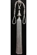 Dutch Style Miscellaneous - Tassel Baroque Style Silver Gray (Large)