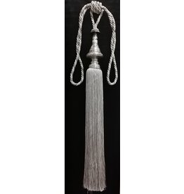 Dutch Style Tassel Baroque Style Silver Gray (Large)