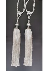 Dutch Style Miscellaneous - Tassel Baroque Style Silver Gray (Large)