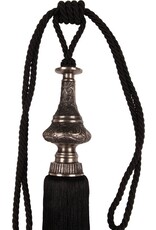 Dutch Style Miscellaneous - Tassel Baroque Style Black Set of 2 (Large)