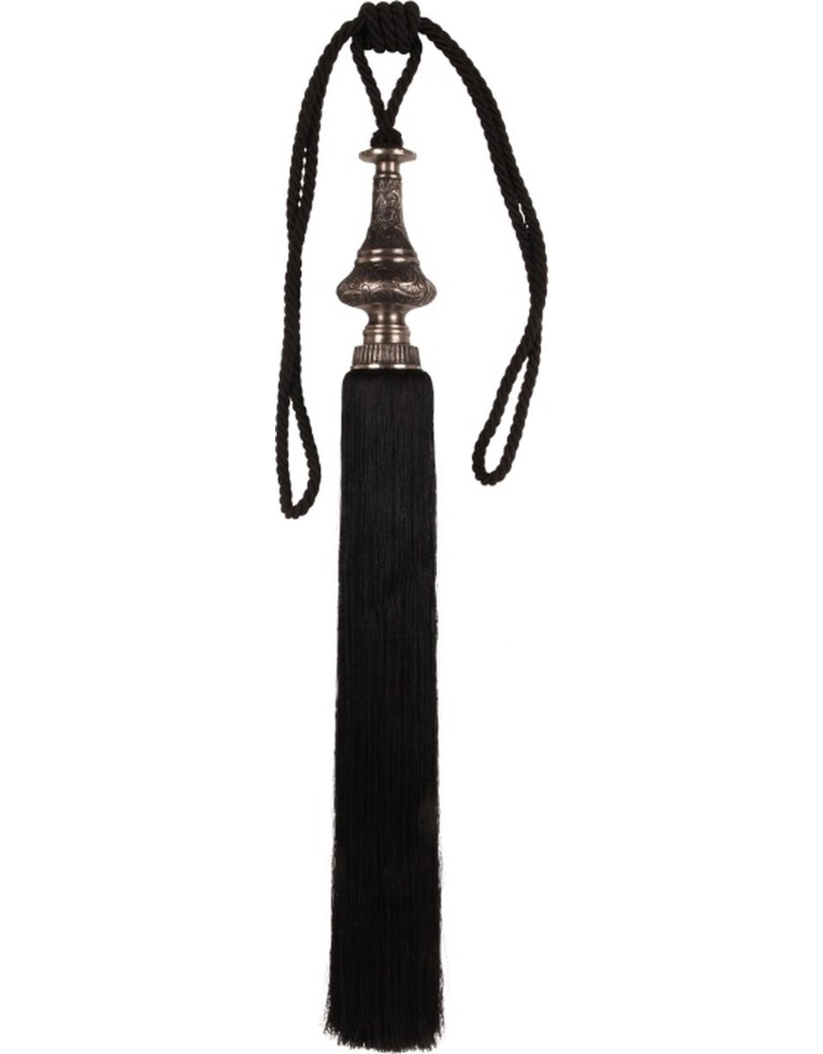 Dutch Style Miscellaneous - Tassel Baroque Style Black Set of 2 (Large)