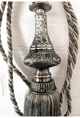 Dutch Style Miscellaneous - Tassel Baroque Style Silver Gray (Large)