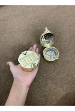 Trukado Giftware and Collectables - Brunton Compass with level gouge in wooden box (replica)