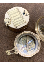 Trukado Giftware and Collectables - Brunton Compass with level gouge in wooden box (replica)