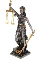 Veronese Design Giftware Beelden Collectables  - Justice Roman Goddess of Justice Veronese Design