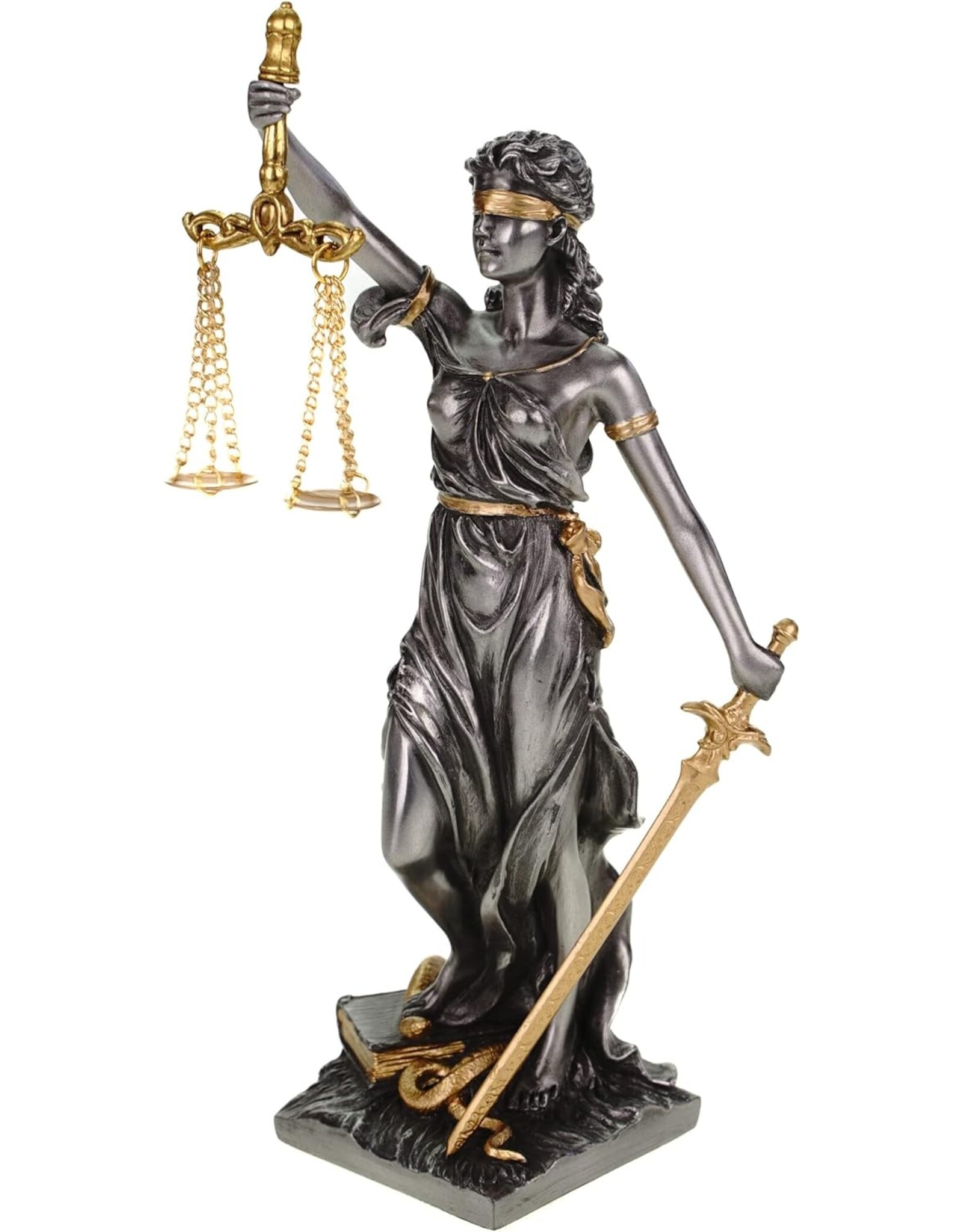 Veronese Design Giftware Beelden Collectables  - Justice Roman Goddess of Justice Veronese Design