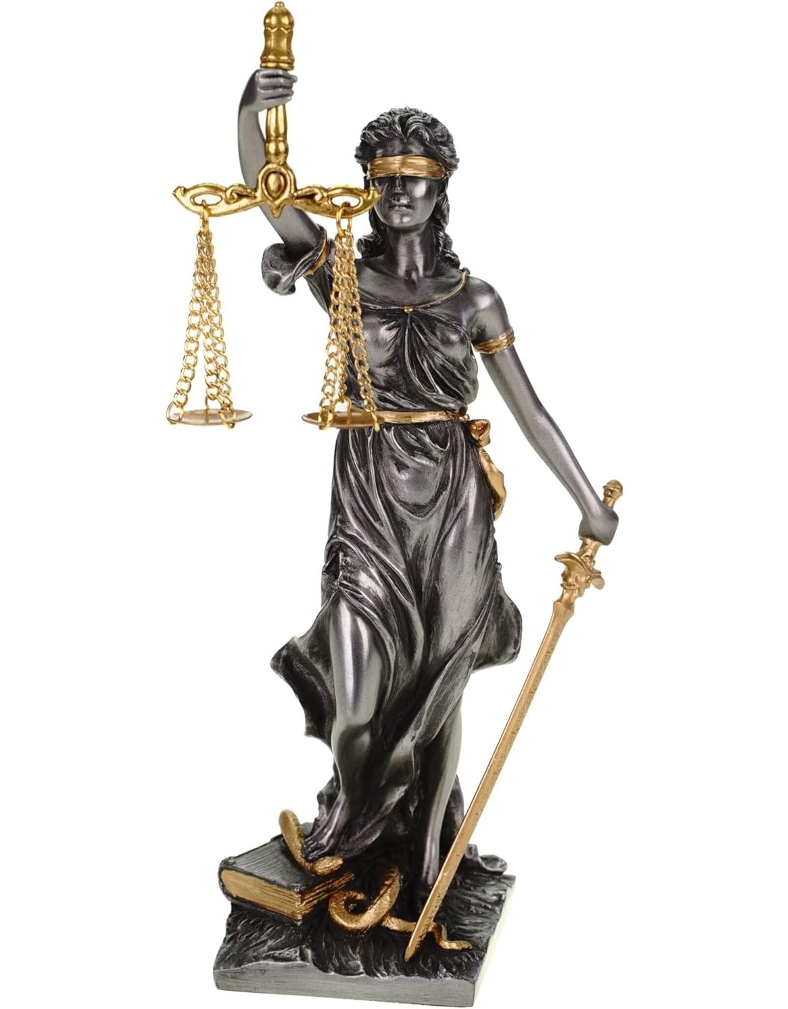 Veronese Design Giftware Beelden Collectables  - Justice Roman Goddess of Justice Veronese Design