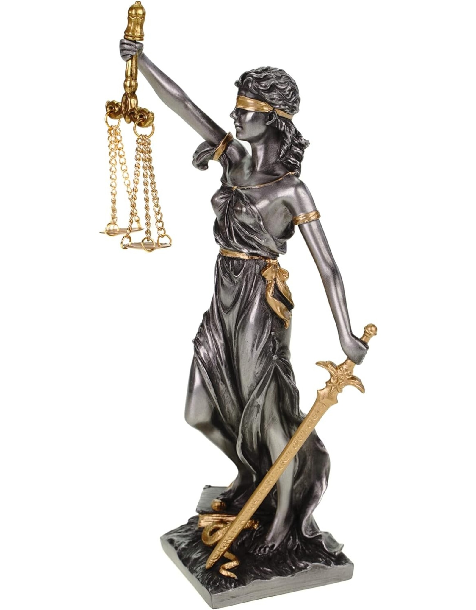 Veronese Design Giftware Beelden Collectables  - Justice Roman Goddess of Justice Veronese Design