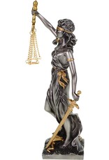 Veronese Design Giftware Beelden Collectables  - Justice Roman Goddess of Justice Veronese Design