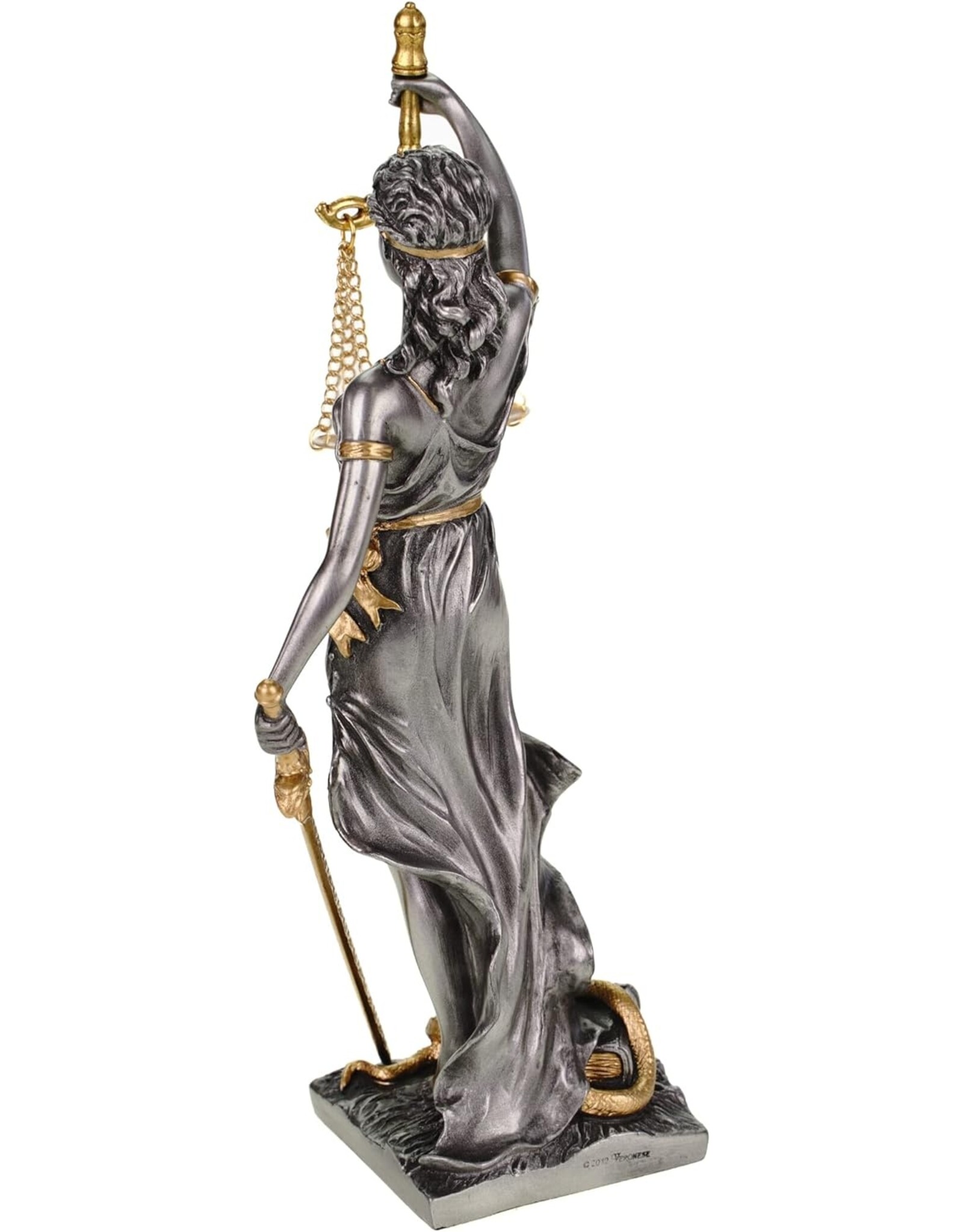 Veronese Design Giftware Figurines Collectables - Justice Roman Goddess of Justice Veronese Design