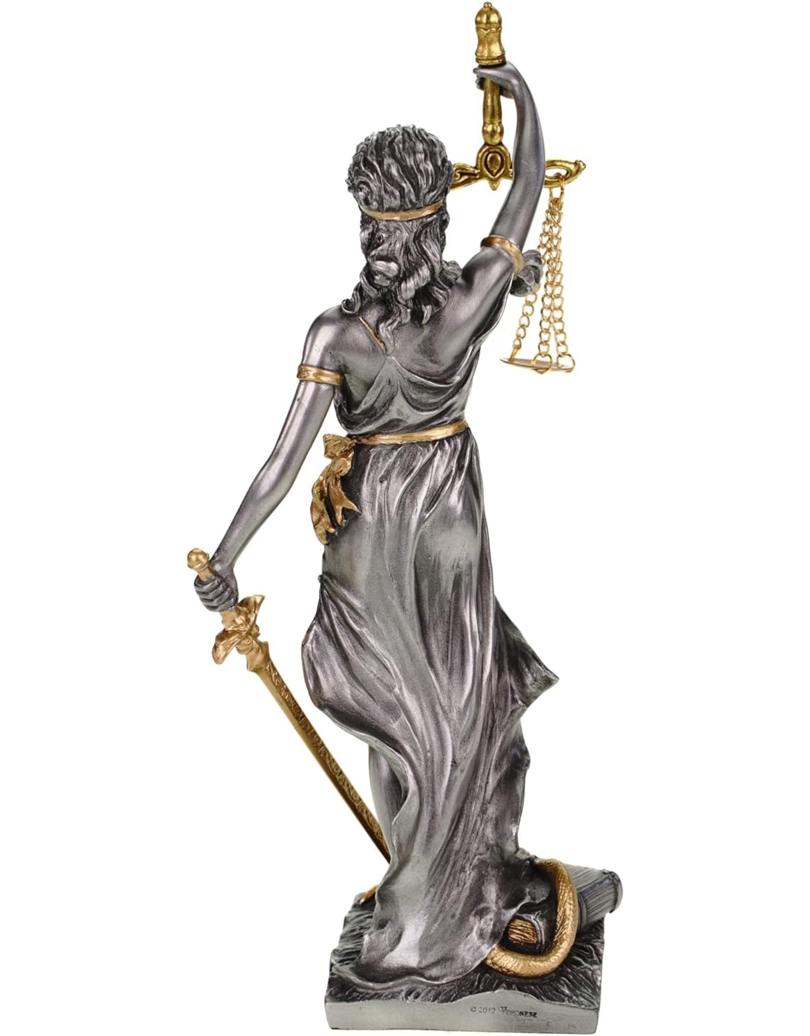 Veronese Design Giftware Figurines Collectables - Justice Roman Goddess of Justice Veronese Design