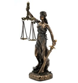 Veronese Design Justice 17cm Roman Goddess of Justice Veronese Design