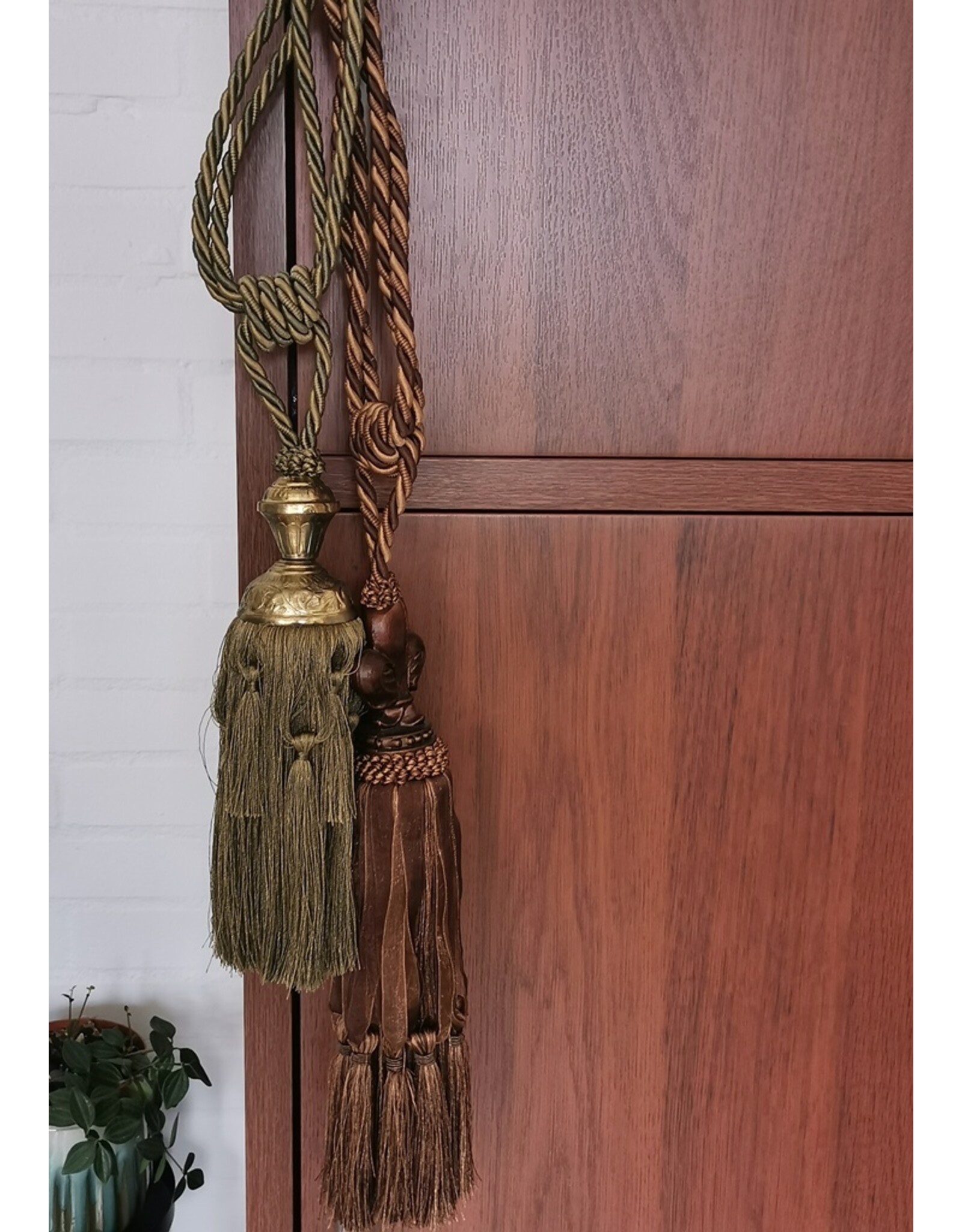 Dutch Style Miscellaneous - Kwast Barokstijl 35cm Tieback Groen