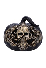 NemesisNow Giftware & Lifestyle - Baroque Harvest Pumpkin Skull Ornament with LED