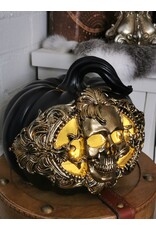 NemesisNow Giftware & Lifestyle - Baroque Harvest Pumpkin Skull Ornament with LED