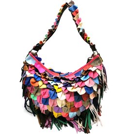 Hide & Stitches Leather Hobo Bag  from Coloured Patches
