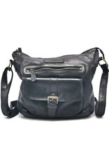 HillBurry Leather bags - Hillburry Shoulder Bag Washed Leather black