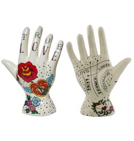 SMD Palmistry  Tattoo Hand Ornament Roses (1 st)