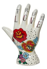 SMD Miscellaneous - Palmistry  Tattoo Hand Ornament Keramiek 19cm