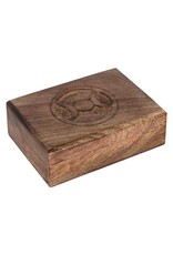SMD Miscellaneous - Triple Moon Wooden Tarot card Box