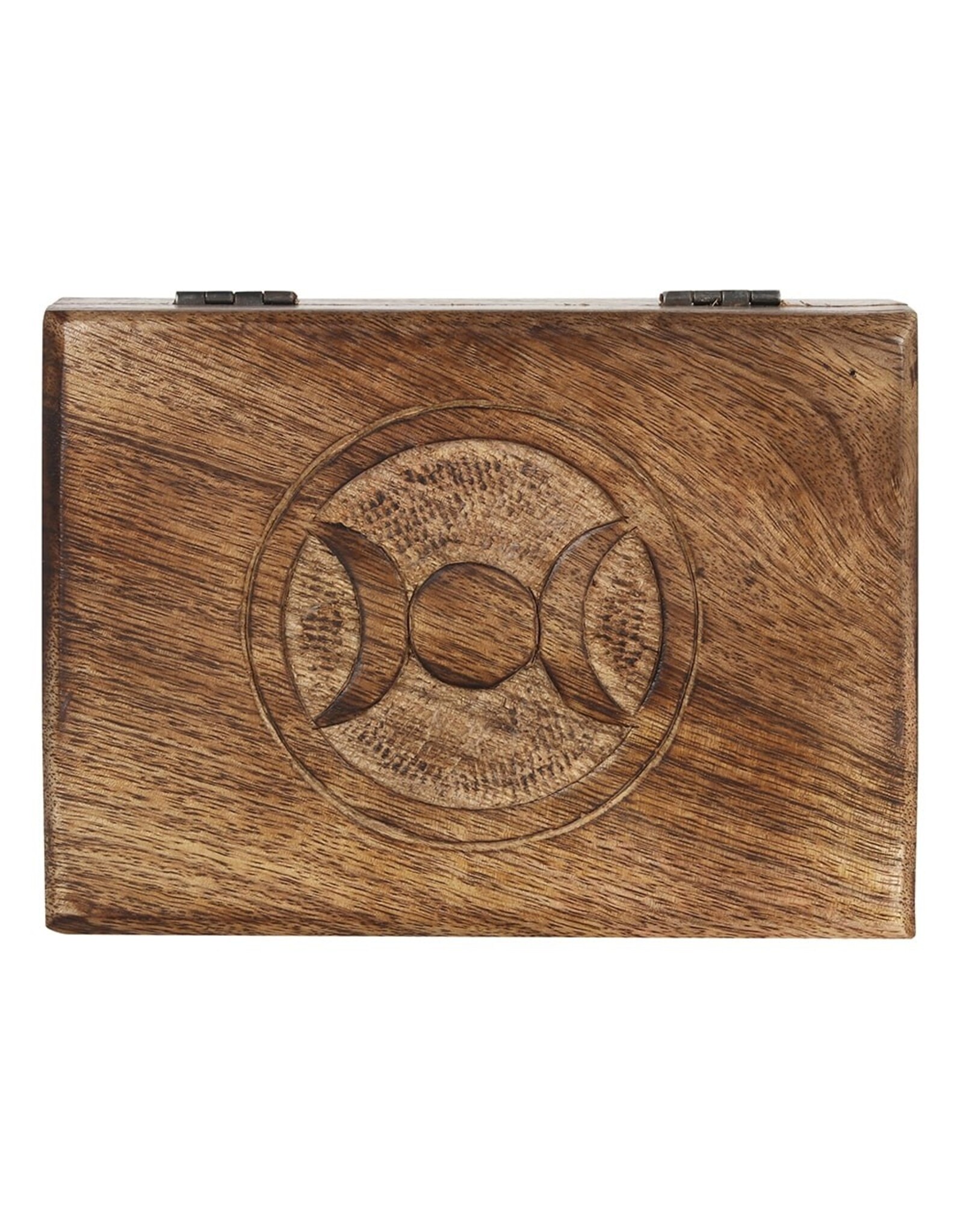 SMD Miscellaneous - Triple Moon Wooden Tarot card Box