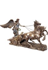 Veronese Design Giftware Figurines Collectables - Greek Goddess Nike in Chariot