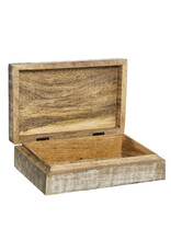 ATM Miscellaneous - Set of 2 Mango Wood Storage Boxes "Ritual"