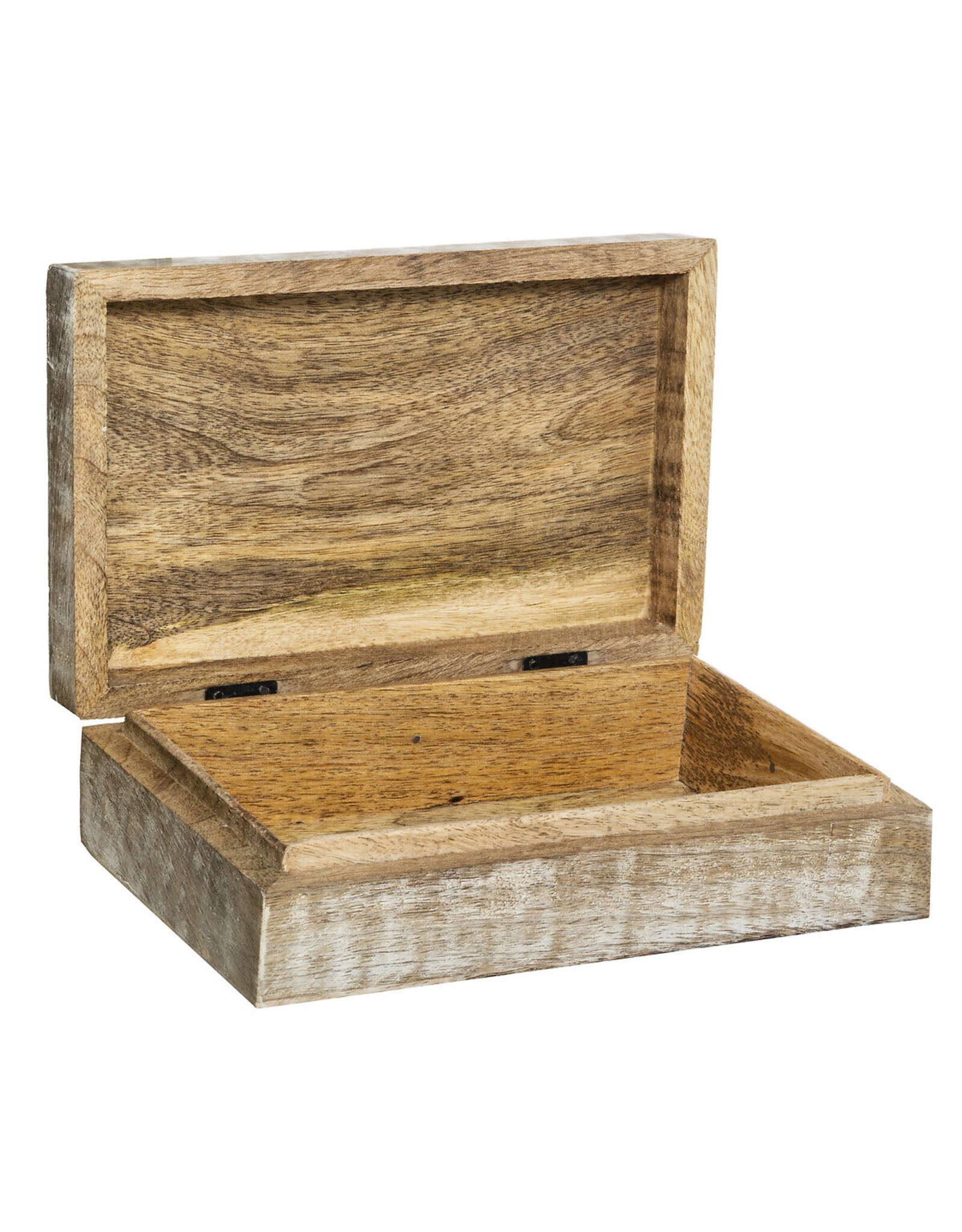 ATM Miscellaneous - Set of 2 Mango Wood Storage Boxes "Ritual"