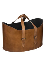 ATM Miscellaneous - Set of 2 Leather baskets "Logan"