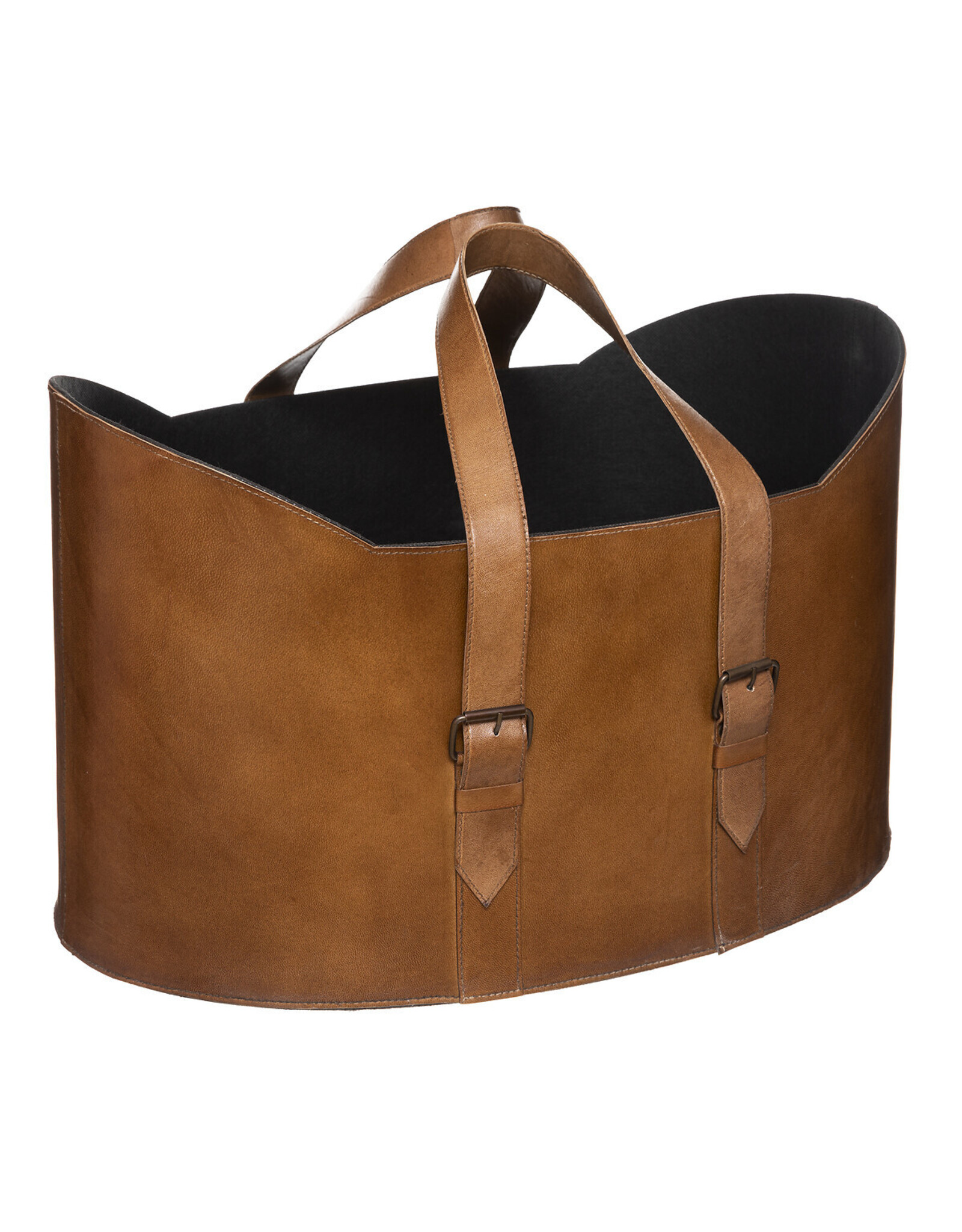 ATM Miscellaneous - Set of 2 Leather baskets "Logan"