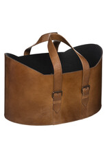 ATM Miscellaneous - Set of 2 Leather baskets "Logan"